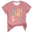 thumbnail image 1 of Fesfesfes Short Tshirts for Women Fashion Women's Casual Short Sleeve Round Neck Printed Ladies Tops Blouse T-Shirts for Women M(US:6), 1 of 3