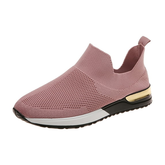 Fesfesfes Sneakers Womens Summer Sandals Stretch Cloth Comfortable And Breathable Lightweight Soft Casual Sports Shoes US:9.5(43)
