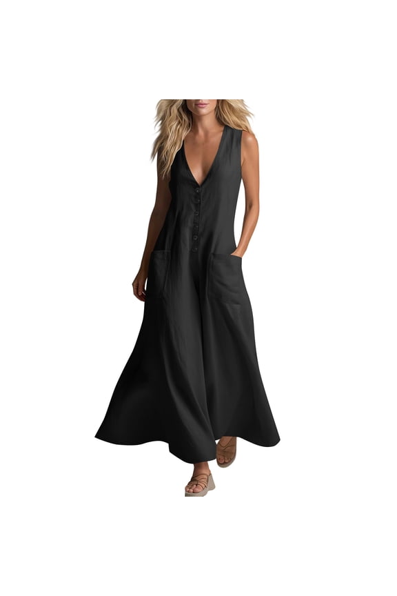 Spring Dresses for Women Boho Dress Ruffle Hem Bodycon Dress Casual Beach Dress Summer Linen Loose Pocket Quarter Sleeve Long Dress
