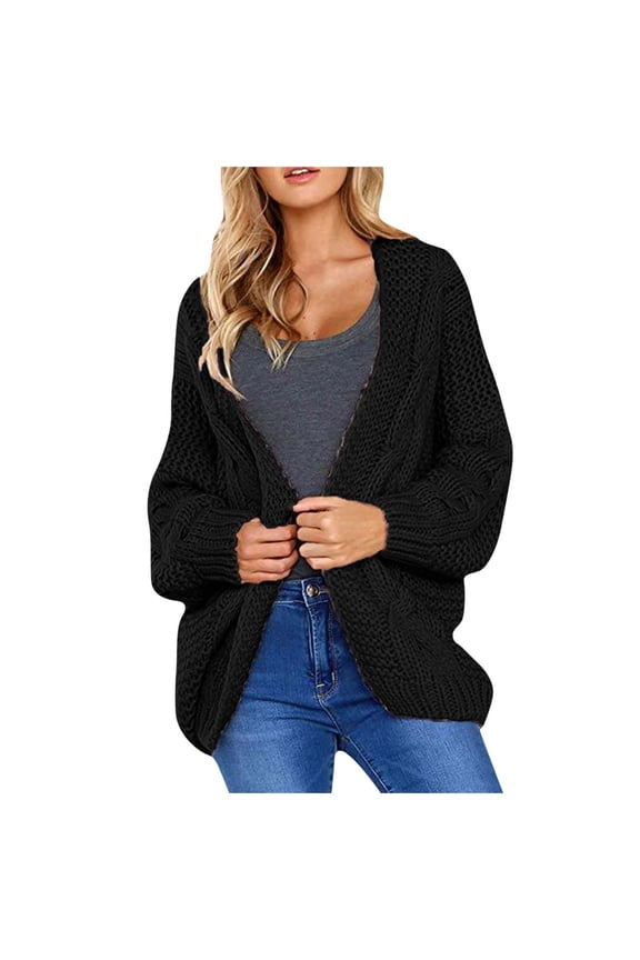Sweater Jacket for Women Top Cardigan Outwear Coat Long Sleeve Coat