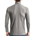 thumbnail image 1 of Fesfesfes Sweater for Men Solid Ribbed Slim Fit Knitted Pullover Turtleneck Sweater Base Shirt Clearance Under $10, 1 of 3