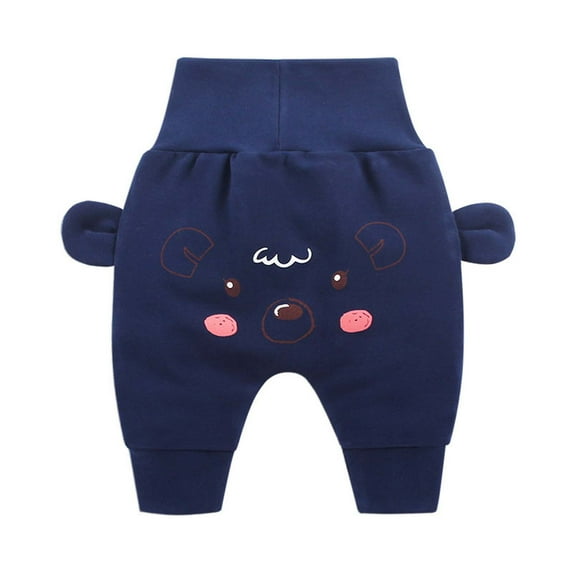 Fesfesfes Toddler Baby Trousers Tell Waist Trousers Pants For Boy And Girl Baby Belly Butt Pants