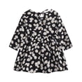 thumbnail image 1 of Fesfesfes Toddler Kids Baby Girls Summer Dress Long Sleeve Dress Little Daisy Printed Dress Princess Dress Clearance, 1 of 9
