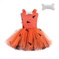 thumbnail image 1 of Fesfesfes Toddler Kids Caveman Clothing Baby Girls Boys Historical Dress Set Cavegirl Outfits Spring Sale(Z02#Orange,9-10 Years), 1 of 8
