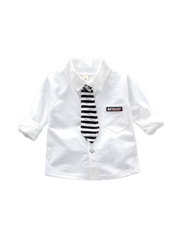 Toddler Outfits 1-4 Years Boys' Spring Two-Piece Suit Boy's Handsome Shirt Dress Children's Suit Boy's Suit 1-2 Years
