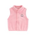 thumbnail image 1 of Fesfesfes Girls Jackets Toddler Baby Boys Girls Solid Color Plush Cute Winter Casual Keep Warm Singlet Coat Singlet Saving Sale, 1 of 3