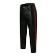 thumbnail image 1 of Fesfesfes Winter Pant Casual Middle Waist Solid Color Warm - Keeping Leather Pant Under $10, 1 of 6