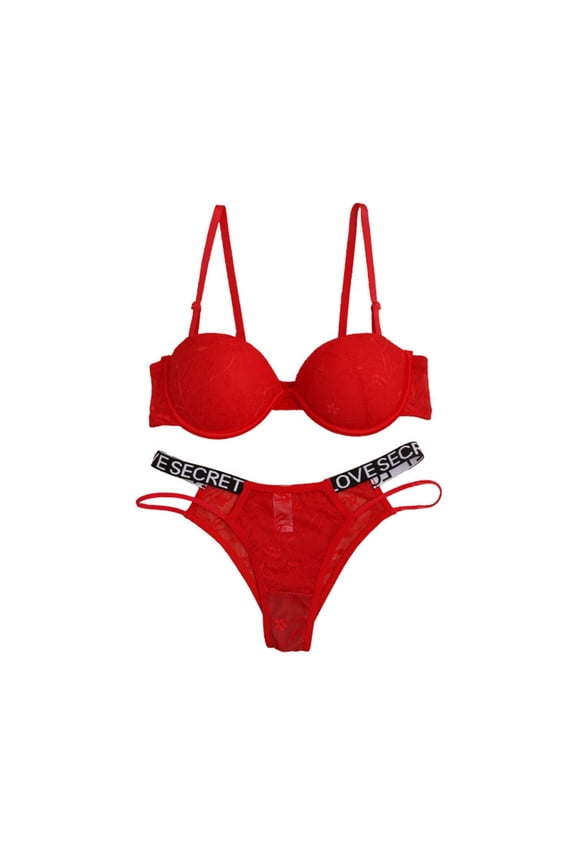 Women Bras Underwear Suits Printing Checkered Pattern Print Support Bras Bra Underwear Suit High Impact Bras for Women