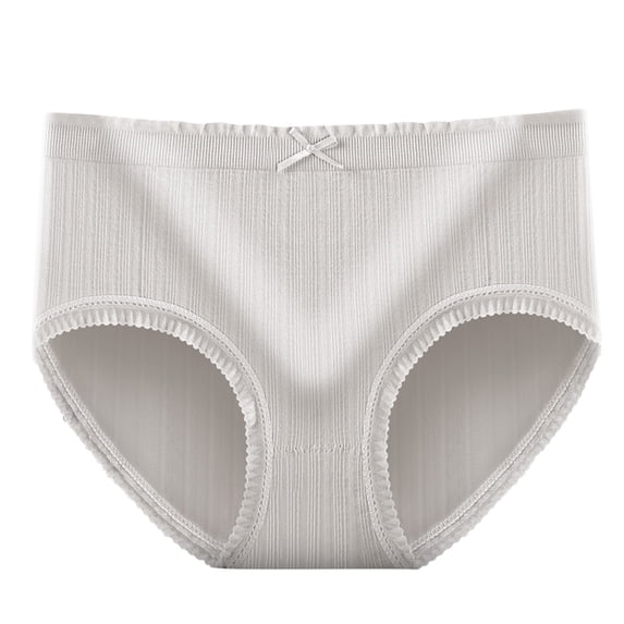 Fesfesfes Women Cotton Underwear Womens New High-waist Briefs Postpartum Belly-up Hip Panties