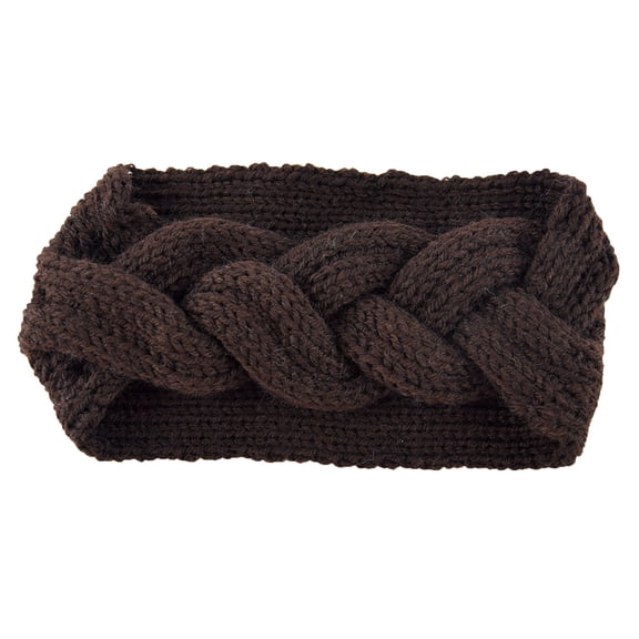 Fesfesfes Women Headband Keep Warm Knitting Headband Handmade Solid Color Headwear Sport Hairband,,Second Piece Free Shipping