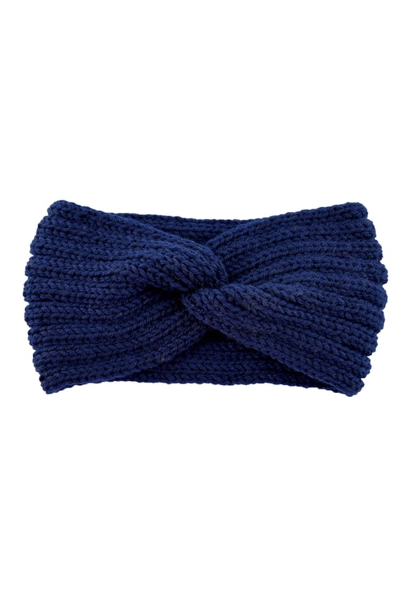 Women Headband Soft Stretch Ear Warmer Headband Women Winter Cable Knit Headbands Hairbands,,Second Piece Free Shipping