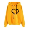 thumbnail image 1 of Fesfesfes Women Hooded Fall Winter Hoodie Sweatshirt Pullover Tops Long Sleeved Comfortable, 1 of 5