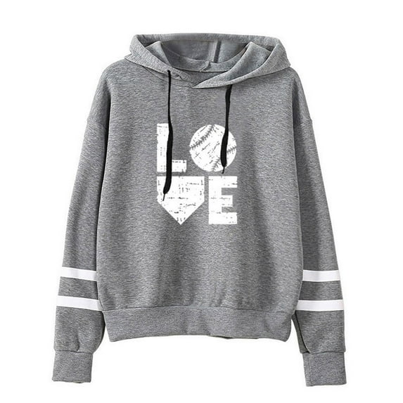Fesfesfes Women Hooded Lightweight Long Sleeve Casual Pullover Hooded Tops Plus Size Clearance $10