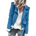 thumbnail image 1 of Fesfesfes Women Jacket Long Sleeve Open Front Short Outwear Zipper Jacket Coat Top Under $10, 1 of 6