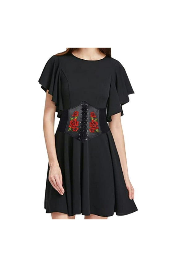 Women Shaping Underwear Waistband Abdomen Waist Corset Adjust Girdle Body Corset Lace Up Bodysuit Shapewear