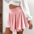 thumbnail image 1 of Fesfesfes Women Skirt Ins Wind Daisy Natural Printed Skirt Mini Pleated Skirt or, 1 of 9