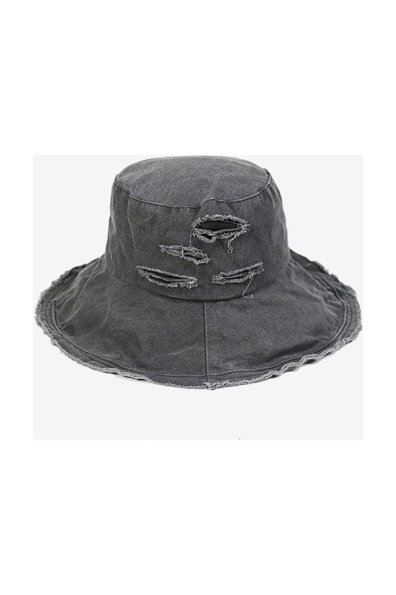 Fesfesfes Women Sun Hat Printing Sunshade Hat Fisherman's Hat Basin Hat Outdoor Bucket Hat
