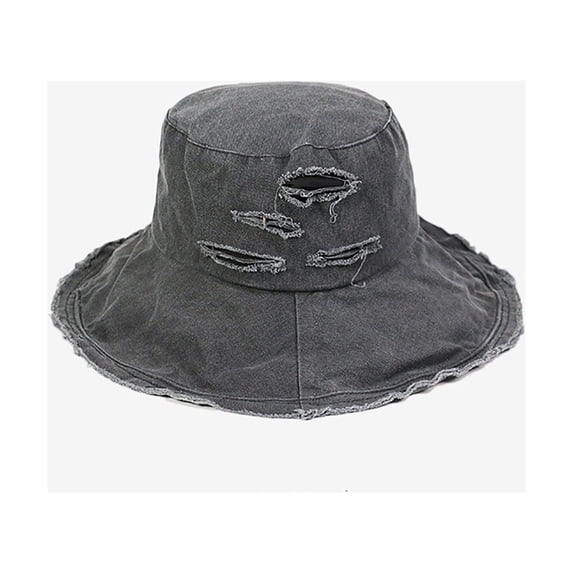 Fesfesfes Women Sun Hat Printing Sunshade Hat Fisherman's Hat Basin Hat Outdoor Bucket Hat