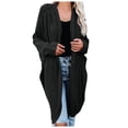 thumbnail image 1 of Fesfesfes Women Sweater Casual V-Neck Long Sleeve Fall Sweater Cardigan Blouse Tops Clothes Sale, 1 of 8