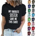 thumbnail image 1 of Fesfesfes Women T Shirts Short Sleeve Women Funny Printed Pattern Casual Fashion Soild Color Short Sleeve Tops Blouse Layering Shirts for Women 3XL(US:14), 1 of 7