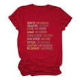 thumbnail image 1 of Fesfesfes Women T Shirts Short Sleeve Women Fashion Crewneck Printed Short Sleeve T-shirt Casual Loose Shirt Tops Tops for Women L(US:8), 1 of 6