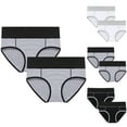 thumbnail image 1 of Fesfesfes Women Underwear Pack 2PCS Large Seamless Cotton High Waist Briefs Hip Lifting Underpants, 1 of 3