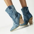 thumbnail image 1 of Fesfesfes Women's Boots Large Size And Winter Snake Print Super High Heel Sleeve 10(44), 1 of 7