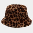 thumbnail image 1 of Fesfesfes Women's Bucket Hat Leopard Print Basin Hat Cloth Fisherman Hat Sun Hat, 1 of 7
