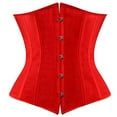 thumbnail image 1 of Fesfesfes Women's Plus Size Boned Corsets Shapewear Outfit Solid Color Straped Underwear Shapewear Plus Size $10, 1 of 1
