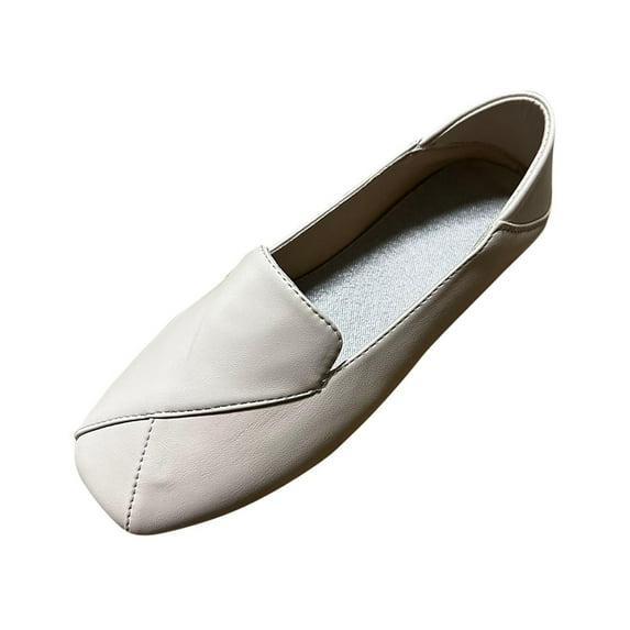Fesfesfes Women's Shoes Round Toe Lightweight Shoes Can Be Worn With One Foot And Two Soft Soled Shoes Can Be Worn 40(7.5)