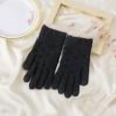 Fesfesfes Women's Warm Dew Finger Gloves for Cold Weather Allowing Finger Dexterity Keeping Hands Warm Suitable for Typing Handling Things(Black#3,Free Size)