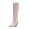 thumbnail image 1 of Fesfesfes Womens Boot Winter Snakeskin Pointed High Heel High Platform US:7(39), 1 of 9