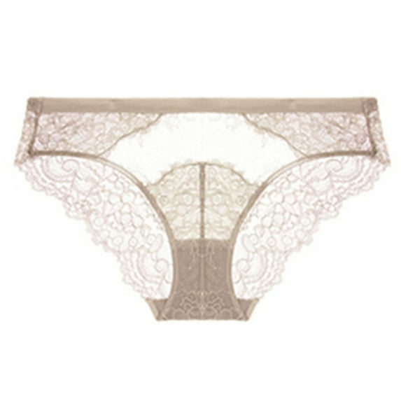 Fesfesfes Womens Underwear Seamless Womens Comfortable Temperament Fashion Lace Oversized Lace Patchwork Underwear