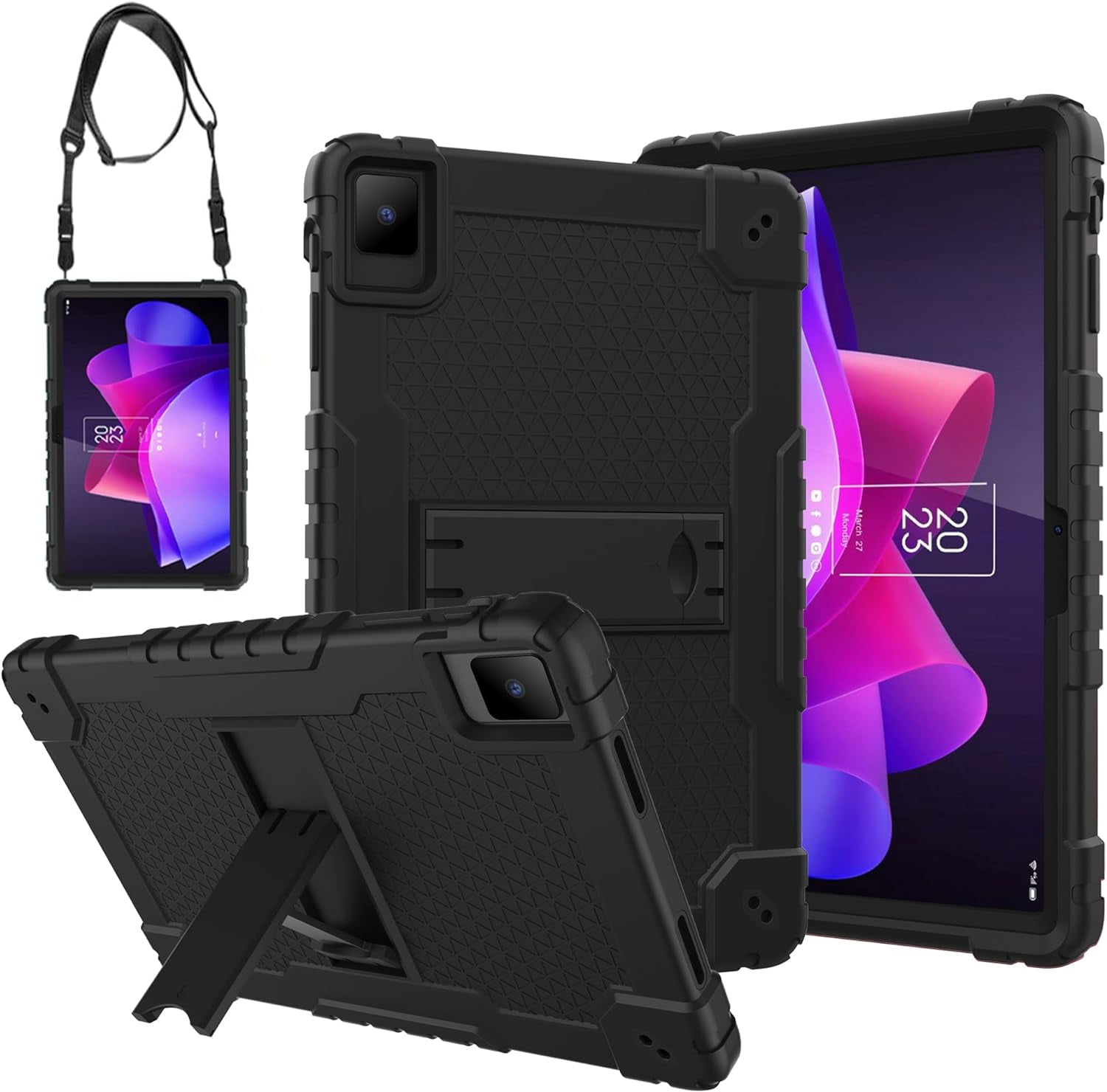 Fesign Case for TCL NXTPAPER 11 Tablet, Shockproof Case with Stand 