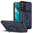 thumbnail image 1 of Fesign For Moto G24 with Camera Cover Tested with Magnetic Kickstand Protective Case for Moto G Power 5G 2024, Blue, 1 of 5