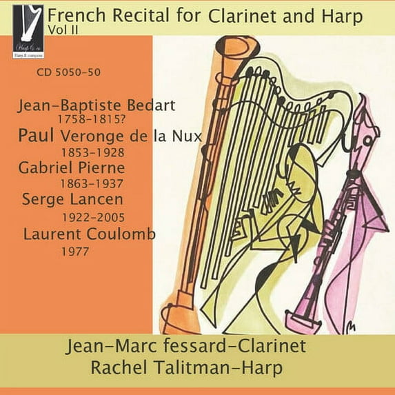 Fessard,Jean-Marc / Talitman,Rachel - French Recital For Clarinet & Harp Vol II - Music & Performance - CD