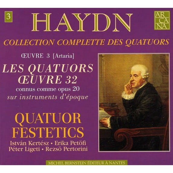 Festetics Quartet - Collection Complete Des Quatuors 3 - Music & Performance - CD