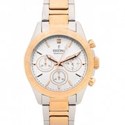 Festina Boyfriend Chronograph Two Tone Stainless Steel Watch 38mm F20398/1