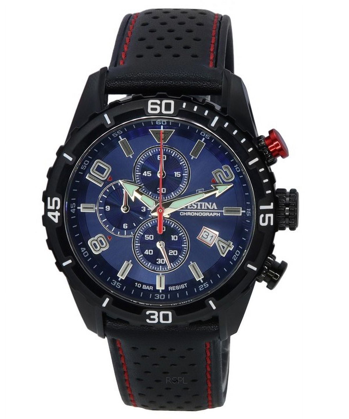 Festina Sport Chronograph Blue Dial Quartz F20519 2 Kuwait Ubuy