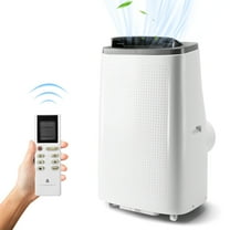 Festisoul 14000 BTU Portable Air Conditioner for Rooms Up to 750 Sq.Ft, 3-In-1 AC Unit with Festisoul Cooling, Fan & Dehumidifier, Remote Control