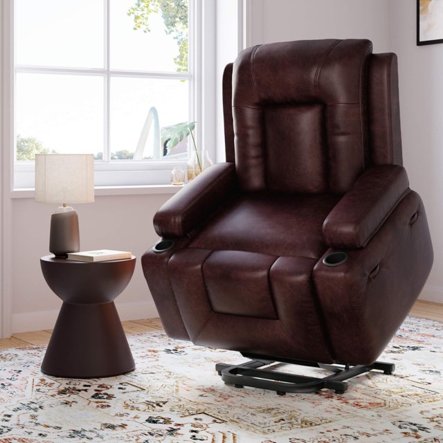 Festisoul Large Power Lift Recliner Chair for Elderly with Heat and ...