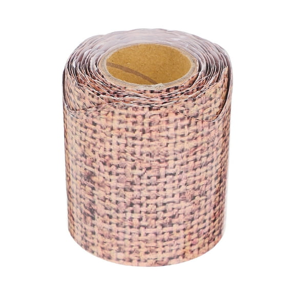 Festival Border Paper Cartoon Trim Boarder Burlap Light Brown