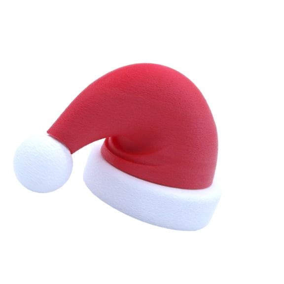 Festival Car Trailer Hat Ornament Sturdy Plastic Christmas Decoration For Vehicle Outdoors Holiday Decors