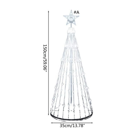 Luot Outdoor 1.5 m US Plug 12 Modes LED Rope Light