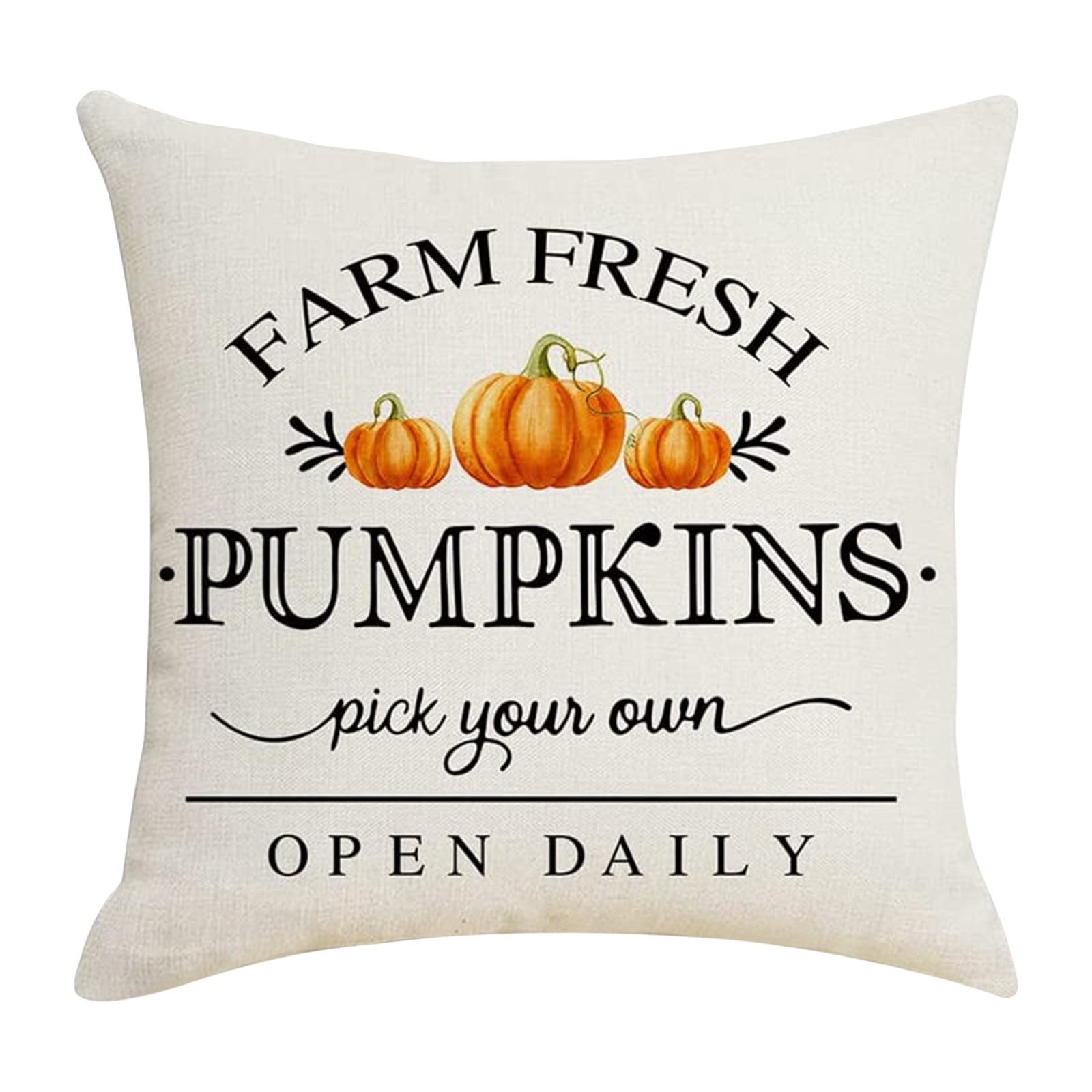 Festival Clearance Fall Pillows Autumn Fall Outdoor Thanksgiving Decorative Fall Throw Pillow
