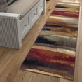 thumbnail image 1 of Festival Contemporary 2.7' x 10' Multi-Color Polypropylene Indoor Area Rug, 1 of 10