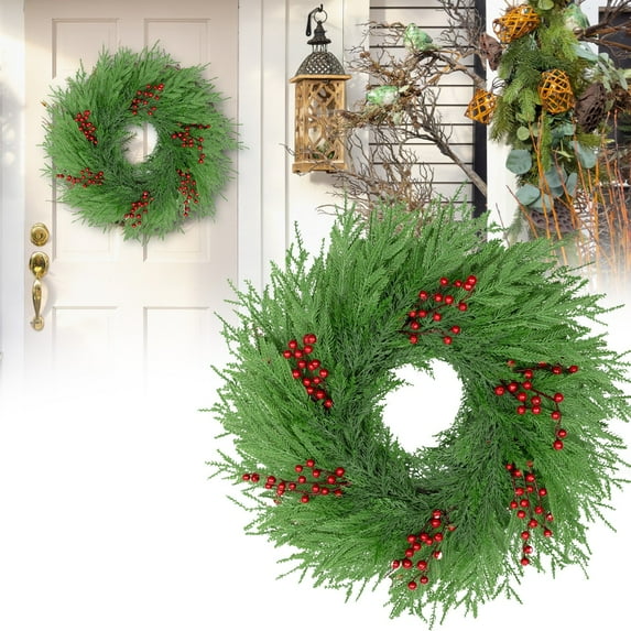 Festival Decorative Wreaths, Floral Garlands for Bedroom & Living Room, Artificial & Fresh-Look Holiday Decorations for Festive Home Décor