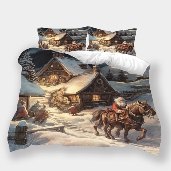 Festival Highend Home Bedding Set Without Core Christmas Bed Clothes High Ranking Soft Bed Set for Bedroom Guest Room