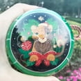 thumbnail image 1 of Festival Lion Green - Artisan Craft Inside Painted Glass Ornament with Premium Gift Box Handmade for Home or Office Perfect for Halloween, Thanksgiving, Christmas, 1 of 15