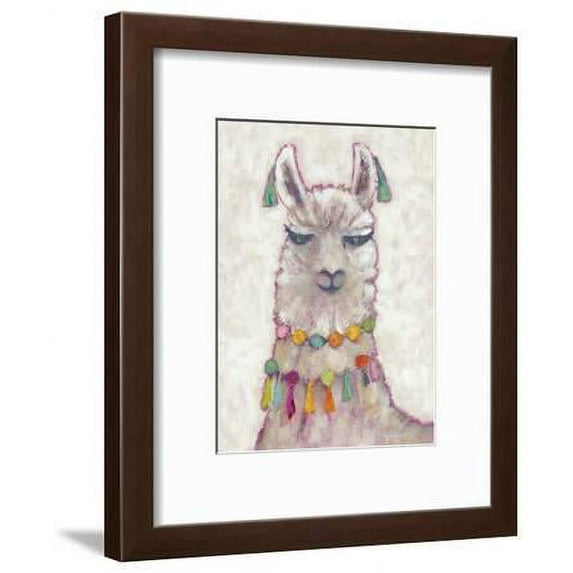 Festival Llama II, Animals Framed Art Print Wall Art by Chariklia Zarris Sold by Art.Com